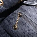 GUCCI Bamboo Backpack Leather Black Gold Tone 003 38 0016 Auth mr3026A-25