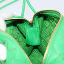 BOTTEGA VENETA INTRECCIATO Mini Barakito Shoulder Bag Leather Green Auth mr3028V-23