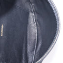 BALENCIAGA Souvenir Body Bag Leather Black Silver 531550 Auth mr3029A-10