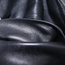 BALENCIAGA Souvenir Body Bag Leather Black Silver 531550 Auth mr3029A-11