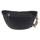 BALENCIAGA Souvenir Body Bag Leather Black Silver 531550 Auth mr3029A-2