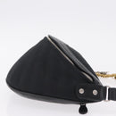 BALENCIAGA Souvenir Body Bag Leather Black Silver 531550 Auth mr3029A-3