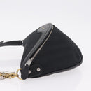 BALENCIAGA Souvenir Body Bag Leather Black Silver 531550 Auth mr3029A-4
