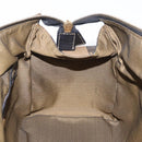 FENDI Pecan Mini Boston Bag Canvas 2way Brown Gold Tone Auth mr3030A-22