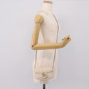 GUCCI Chain Shoulder Bag Leather Beige Gold Tone 476433 Auth mr3031V-22