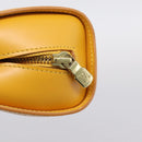 LOUIS VUITTON Epi Dauphine GM Pouch Yellow M48439 LV Auth mr3032-17