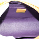 LOUIS VUITTON Epi Dauphine GM Pouch Yellow M48439 LV Auth mr3032-10