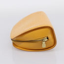 LOUIS VUITTON Epi Dauphine GM Pouch Yellow M48439 LV Auth mr3032-3