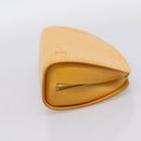 LOUIS VUITTON Epi Dauphine GM Pouch Yellow M48439 LV Auth mr3032-4