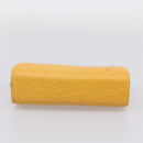LOUIS VUITTON Epi Dauphine GM Pouch Yellow M48439 LV Auth mr3032-6