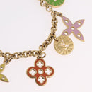 LOUIS VUITTON Porte Cles Chainne Looping Metal Multicolor M66005 LV Auth mr3034A-14