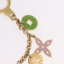 LOUIS VUITTON Porte Cles Chainne Looping Metal Multicolor M66005 LV Auth mr3034A-9