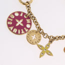 LOUIS VUITTON Porte Cles Chainne Looping Metal Multicolor M66005 LV Auth mr3034A-8