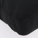PRADA Shoulder Bag Nylon Black Silver Auth mr3036A-17