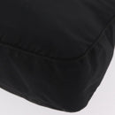 PRADA Shoulder Bag Nylon Black Silver Auth mr3036A-20