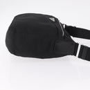 PRADA Shoulder Bag Nylon Black Silver Auth mr3036A-3
