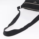 PRADA Shoulder Bag Nylon Black Silver Auth mr3036A-7
