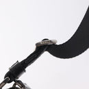 PRADA Shoulder Bag Nylon Black Silver Auth mr3036A-15