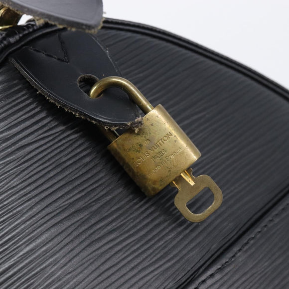 LOUIS VUITTON Epi Speedy 30 Hand Bag Noir black M43002 LV Auth mr3042V