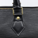 LOUIS VUITTON Epi Speedy 30 Hand Bag Noir black M43002 LV Auth mr3042V-17