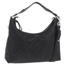 GUCCI GuccissimaGG Shoulder Bag Leather 2way Black Silver 232961 Auth mr3044A-1