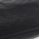 GUCCI GuccissimaGG Shoulder Bag Leather 2way Black Silver 232961 Auth mr3044A-12