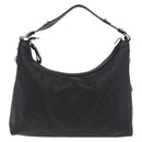 GUCCI GuccissimaGG Shoulder Bag Leather 2way Black Silver 232961 Auth mr3044A-2