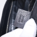 GUCCI GuccissimaGG Shoulder Bag Leather 2way Black Silver 232961 Auth mr3044A-24