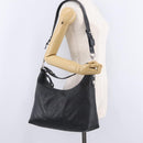 GUCCI GuccissimaGG Shoulder Bag Leather 2way Black Silver 232961 Auth mr3044A-25
