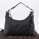 GUCCI GuccissimaGG Shoulder Bag Leather 2way Black Silver 232961 Auth mr3044A-26