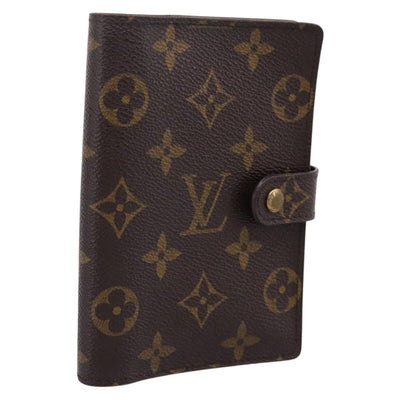 LOUIS VUITTON Monogram Agenda PM Day Planner Cover R20005 LV Auth mr3045