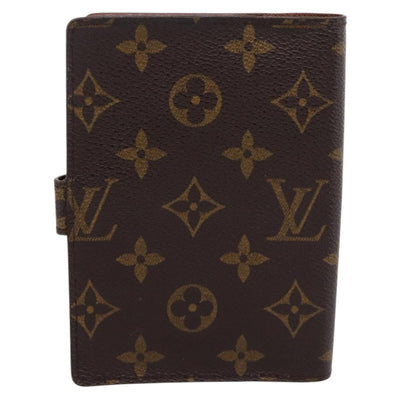 LOUIS VUITTON Monogram Agenda PM Day Planner Cover R20005 LV Auth mr3045 - 0