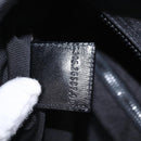 FENDI Shoulder Bag Canvas Black Gold Tone Auth mr3048A-12