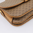 GUCCI Micro GG Shoulder Bag PVC Beige Gold Tone 001 406 1780 Auth mr3049-11