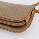 GUCCI Micro GG Shoulder Bag PVC Beige Gold Tone 001 406 1780 Auth mr3049-12