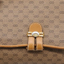 GUCCI Micro GG Shoulder Bag PVC Beige Gold Tone 001 406 1780 Auth mr3049-14