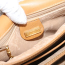 GUCCI Micro GG Shoulder Bag PVC Beige Gold Tone 001 406 1780 Auth mr3049-16