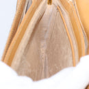GUCCI Micro GG Shoulder Bag PVC Beige Gold Tone 001 406 1780 Auth mr3049-19