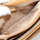 GUCCI Micro GG Shoulder Bag PVC Beige Gold Tone 001 406 1780 Auth mr3049-21
