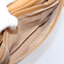 GUCCI Micro GG Shoulder Bag PVC Beige Gold Tone 001 406 1780 Auth mr3049-24
