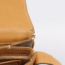 GUCCI Micro GG Shoulder Bag PVC Beige Gold Tone 001 406 1780 Auth mr3049-26