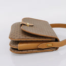 GUCCI Micro GG Shoulder Bag PVC Beige Gold Tone 001 406 1780 Auth mr3049-5