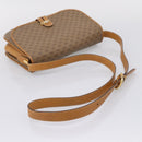 GUCCI Micro GG Shoulder Bag PVC Beige Gold Tone 001 406 1780 Auth mr3049-7
