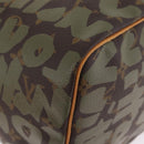 LOUIS VUITTON Monogram Graffiti Speedy 30 Hand Bag Khaki M92194 LV Auth mr3054SAV-15
