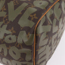 LOUIS VUITTON Monogram Graffiti Speedy 30 Hand Bag Khaki M92194 LV Auth mr3054SAV-17