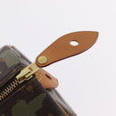 LOUIS VUITTON Monogram Graffiti Speedy 30 Hand Bag Khaki M92194 LV Auth mr3054SAV-9