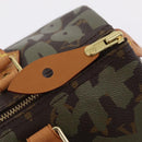 LOUIS VUITTON Monogram Graffiti Speedy 30 Hand Bag Khaki M92194 LV Auth mr3054SAV-19