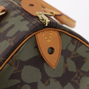 LOUIS VUITTON Monogram Graffiti Speedy 30 Hand Bag Khaki M92194 LV Auth mr3054SAV-20
