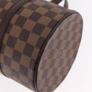 LOUIS VUITTON Damier Ebene Papillon 30 Hand Bag N51303 LV Auth mr3061V-14