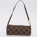 LOUIS VUITTON Damier Ebene Papillon 30 Hand Bag N51303 LV Auth mr3061V-20